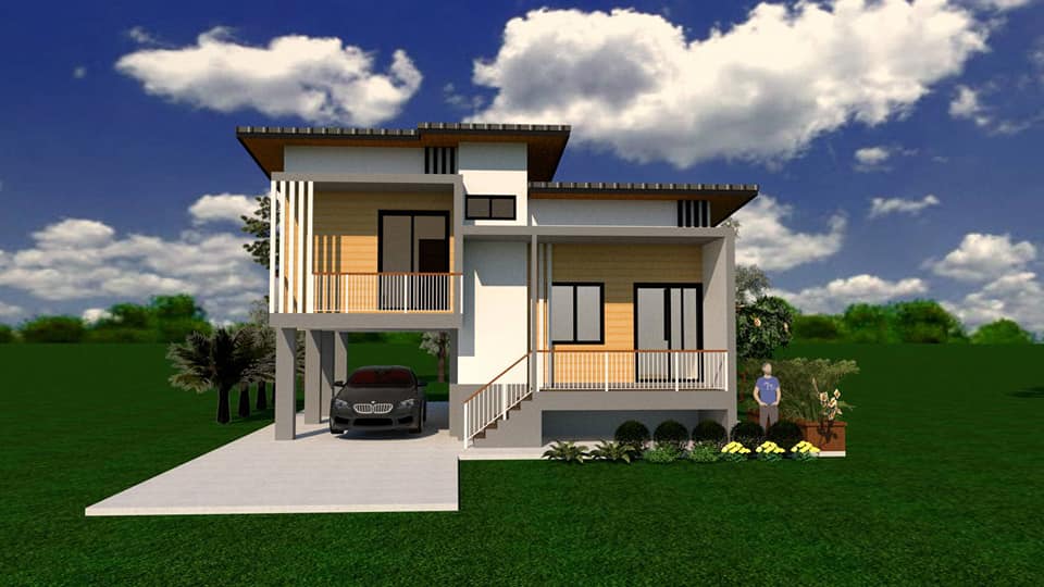 Recommended half-storey house plan